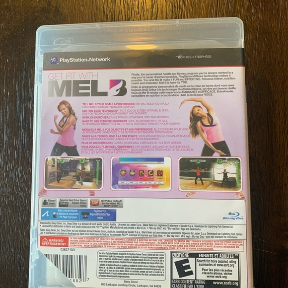 Sony 3 Get Fit with Mel B - Black and Pink - Picture 2 of 4
